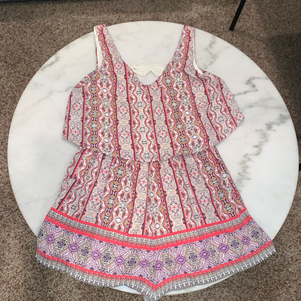 Xhilaration Patterned Romper